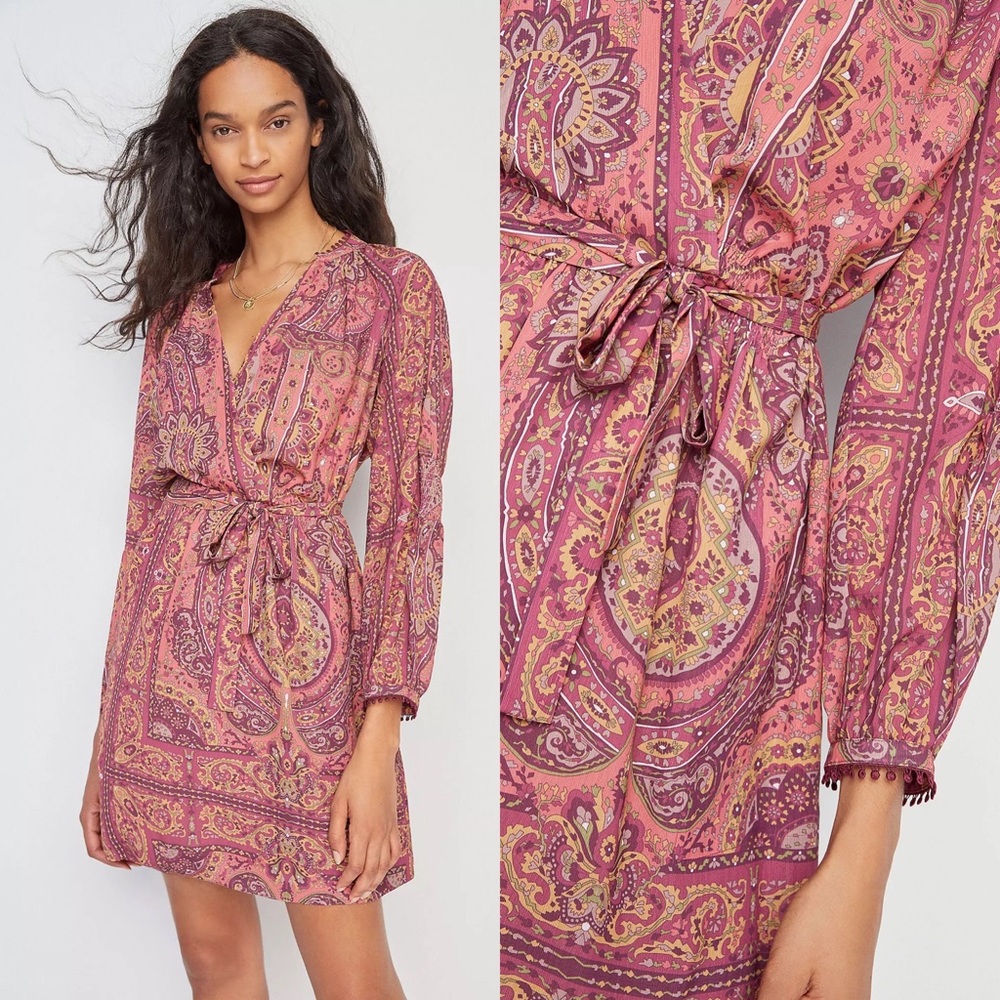 Anthropologie Odetta Mini Dress